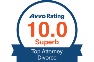 Avvo rating 10 Top Attorney divorce